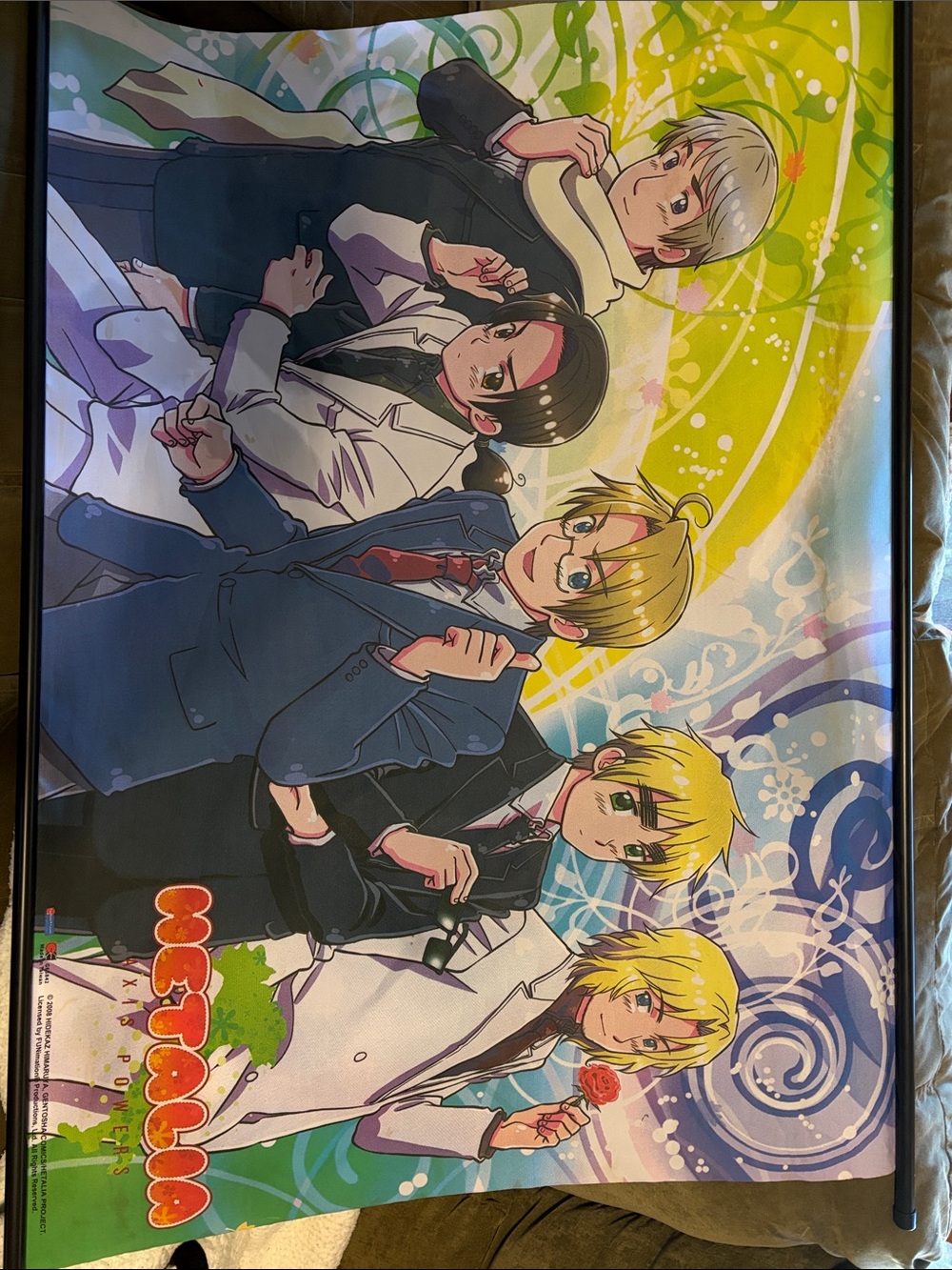 Y2K Hetalia Anime Wall Scroll
